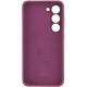 Чохол Silicone Cover Lakshmi Full Camera (AAA) для Samsung Galaxy S22 Бордовий / Plum