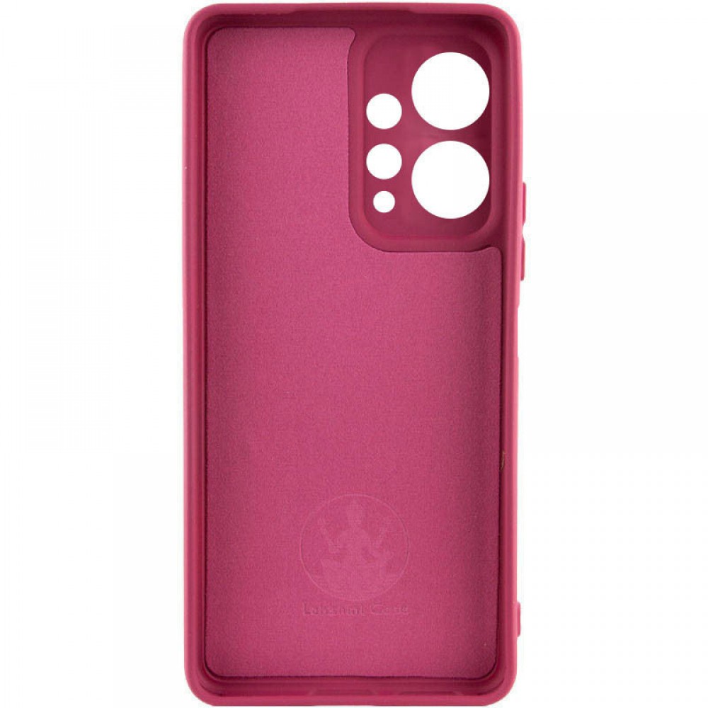 Чохол Silicone Cover Lakshmi Full Camera (AAA) для Xiaomi Redmi Note 12 4G Бордовий / Plum