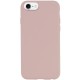 Чохол Silicone Case Full Protective (AA) NO LOGO для Apple iPhone SE (2020) / 7 / 8 (4.7") Рожевий / Pink Sand