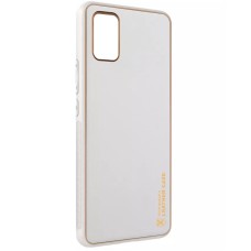 Шкіряний чохол Xshield для Samsung Galaxy A04s Білий / White
