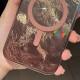 Чохол TPU Shiny Mountain (MagFit) для Apple iPhone 16 (6.1") Chocolate
