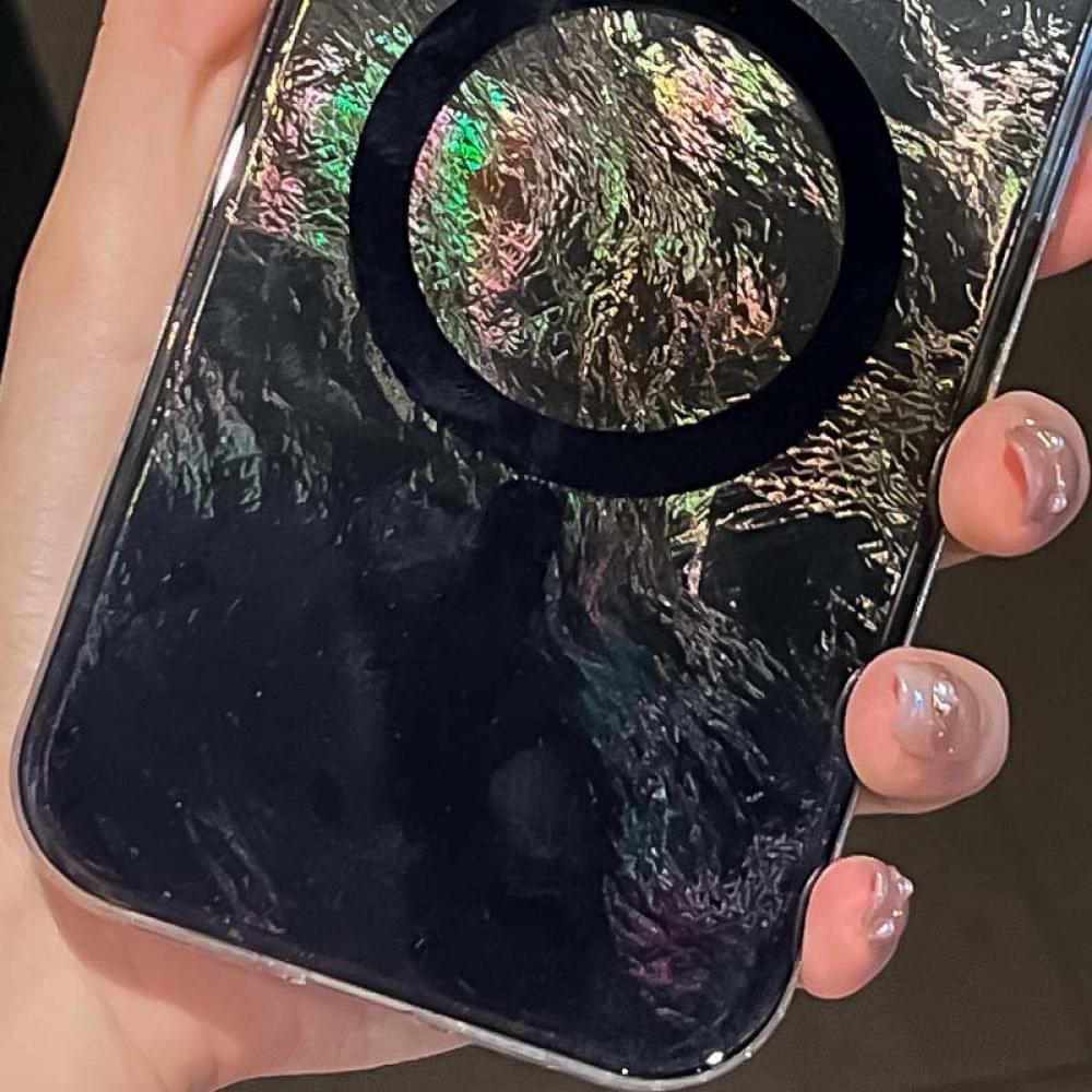 Чохол TPU Shiny Mountain (MagFit) для Apple iPhone 16e (6.1") Black