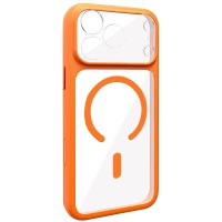 Чохол TPU GETMAN Moon Clear with MagSafe для Apple iPhone 17 Pro Max (6.9") Orange