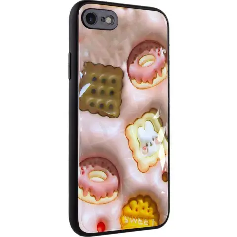 TPU+PC чехол Prisma Fluffie для Apple iPhone 7 / 8 / SE (2020) (4.7")