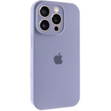 Чохол Silicone Case Full Camera Protective (AA) для Apple iPhone 14 Pro Max (6.7") Сірий / Lavender Gray