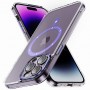 Чохол TPU+PC Colorful with MagSafe для Apple iPhone 14 Pro (6.1") Purple