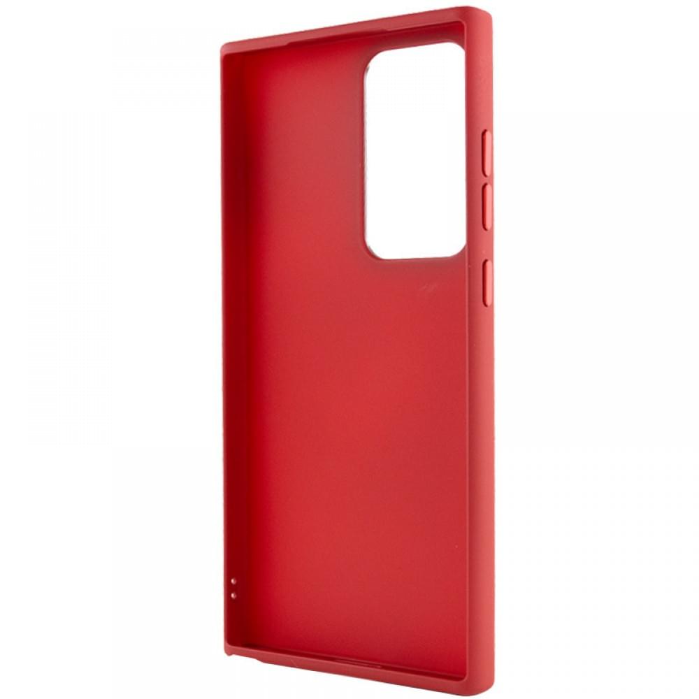 TPU чохол Bonbon Metal Style для Samsung Galaxy S24 Ultra Червоний / Red