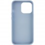 TPU чохол Bonbon Metal Style для Apple iPhone 14 Pro Max (6.7") Блакитний / Mist blue