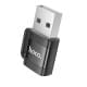 Перехідник Hoco UA31D OTG USB male to Type-C female USB2.0 Black
