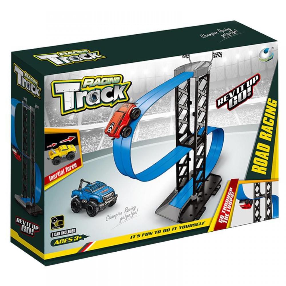 Інтерактивний трек з інерційною машинкою SHT 088-8 (1CAR) Blue