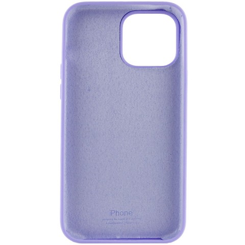 Чохол Silicone Case Full Protective (AA) для Apple iPhone 15 (6.1") Бузковий / Dasheen