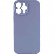 Чохол Silicone Case Full Camera Protective (AA) NO LOGO для Apple iPhone 13 Pro Max (6.7") Сірий / Lavender Gray Чохол Silicone Case Full Camera Protective (AA) NO LOGO для Apple iPhone 13 Pro Max (6.7") Сірий / Lavender Gray
