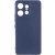 Чохол Silicone Cover Ummi Lakshmi Full Camera (AA) для Motorola Edge 50 Pro Синій / Midnight Blue