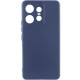 Чохол Silicone Cover Ummi Lakshmi Full Camera (AA) для Motorola Edge 50 Pro Синій / Midnight Blue