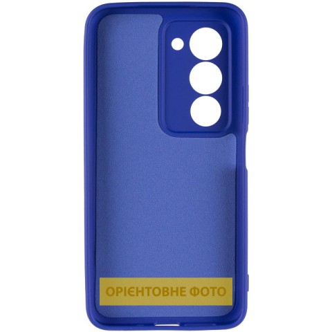 Чохол TPU GETMAN Liquid Silk Full Camera для Xiaomi Redmi 15 (Global) Синій / Deep navy