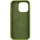 Чохол Silicone Case Full Protective (AA) NO LOGO для Apple iPhone 13 Pro (6.1") Зелений / Dark Olive
