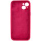 Чохол Silicone Case Full Camera Protective (AA) NO LOGO для Apple iPhone 15 Plus (6.7") Червоний / Rose Red Чохол Silicone Case Full Camera Protective (AA) NO LOGO для Apple iPhone 15 Plus (6.7") Червоний / Rose Red