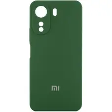 Чохол Silicone Cover Lakshmi Full Camera (AAA) with Logo для Xiaomi Poco X7 Pro Зелений / Cyprus Green