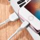 Дата кабель Hoco X20 Flash Lightning (3m) Білий