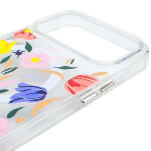 TPU+PC чохол Clear Garden with MagSafe для Apple iPhone 17 Pro Max (6.9") Tropical Art
