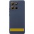 Чохол Silicone Cover Ummi Lakshmi Full Camera (AA) для Motorola Moto G35 Синій / Midnight Blue