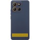 Чохол Silicone Cover Ummi Lakshmi Full Camera (AA) для Motorola Moto G35 Синій / Midnight Blue