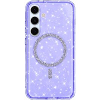 Чохол TPU Eclipse Sparkle (MagFit) для Samsung Galaxy S25+ / S24+ Purple