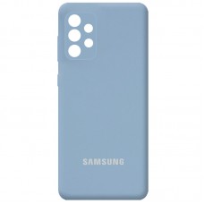 Чохол Silicone Cover Full Camera (AA) для Samsung Galaxy A13 4G Блакитний / Lilac Blue