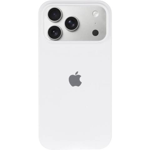 Чохол Silicone Case Full Protective (AA) для Apple iPhone 17 Pro Max (6.9") Білий / White