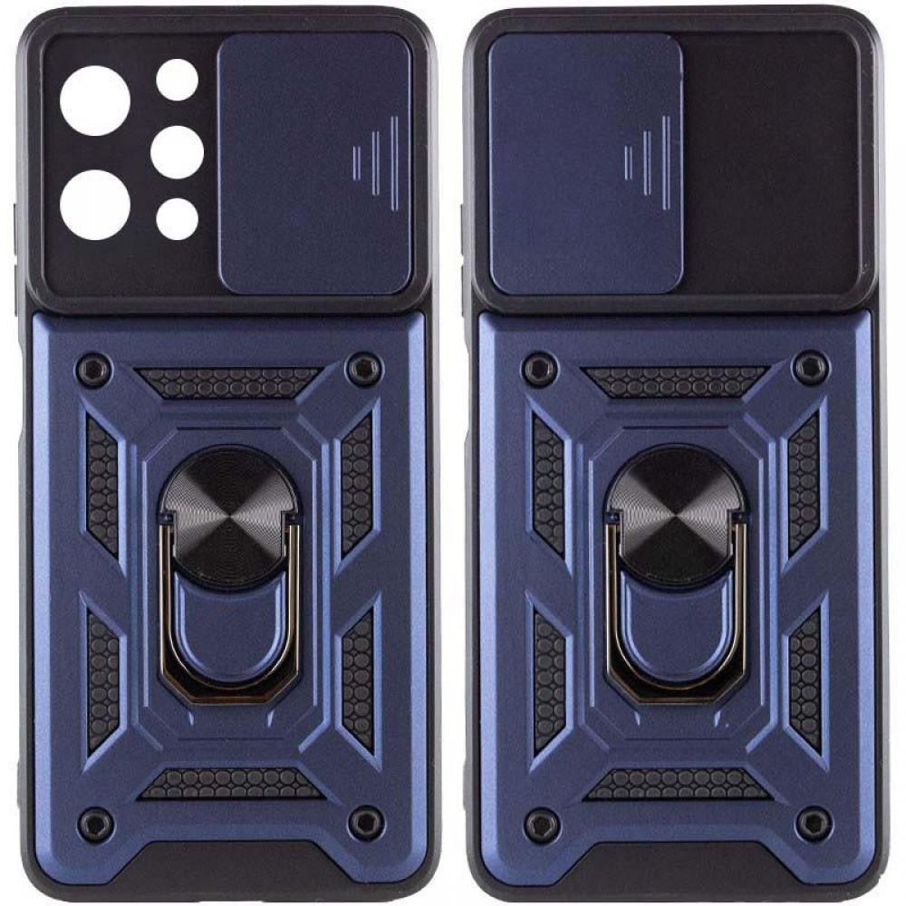 Чохол Ummi Camshield Serge Ring для Xiaomi Redmi 12 / Poco M6 Pro 5G Синій
