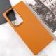 Шкіряний чохол Bonbon Leather Metal Style для Samsung Galaxy S22 Ultra Коричневий / Brown
