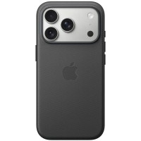Чохол тканинний TechWoven (AAA) NEW with MagSafe and Animation для Apple iPhone 17 Pro (6.3") Black