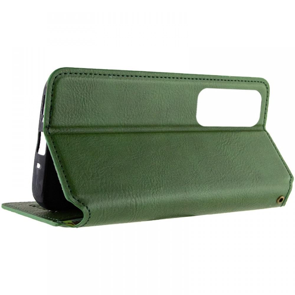 Кожаный чехол-книжка GETMAN Cubic (PU) для Samsung Galaxy M35 5G