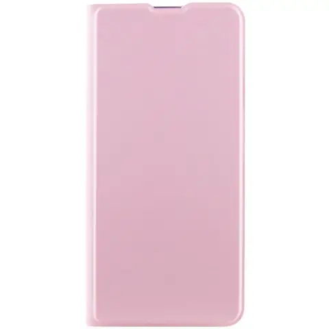 Шкіряний чохол-книжка GETMAN Elegant (PU) для Motorola Moto E40 Рожевий