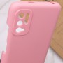 Чохол Silicone Cover Full Camera (AAA) для Xiaomi Redmi Note 10 5G / Poco M3 Pro Рожевий / Pink