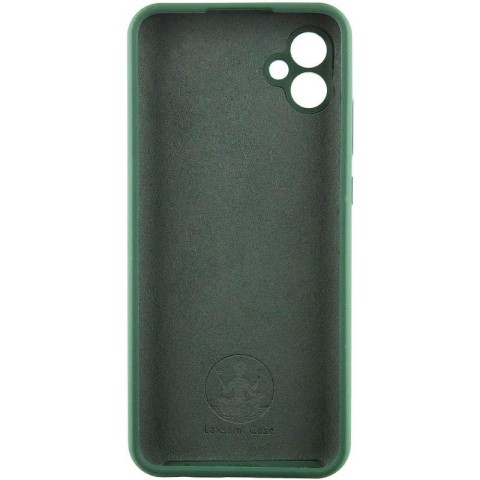 Чохол Silicone Cover Lakshmi Full Camera (AAA) with Logo для Samsung Galaxy A07 Зелений / Cyprus Green