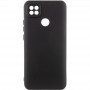 Чохол Silicone Cover Lakshmi Full Camera (A) для Oppo A15s / A15 Чорний / Black