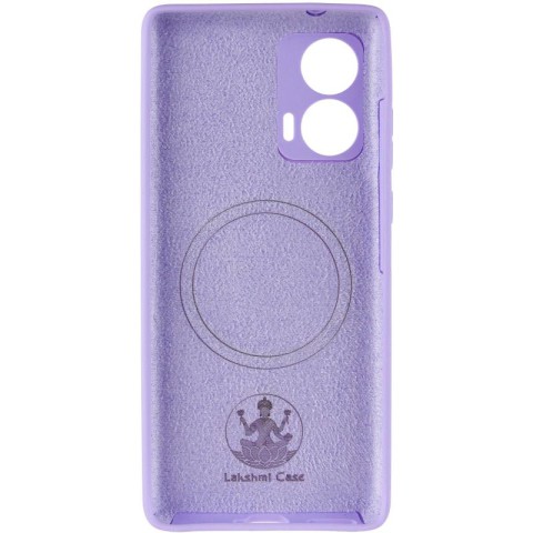 Чохол Silicone Cover Lakshmi Full Camera (AA) with MagFit для Motorola Edge 50 Fusion Бузковий / Dasheen