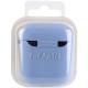 Силиконовый футляр с микрофиброй для наушников Airpods 1/2