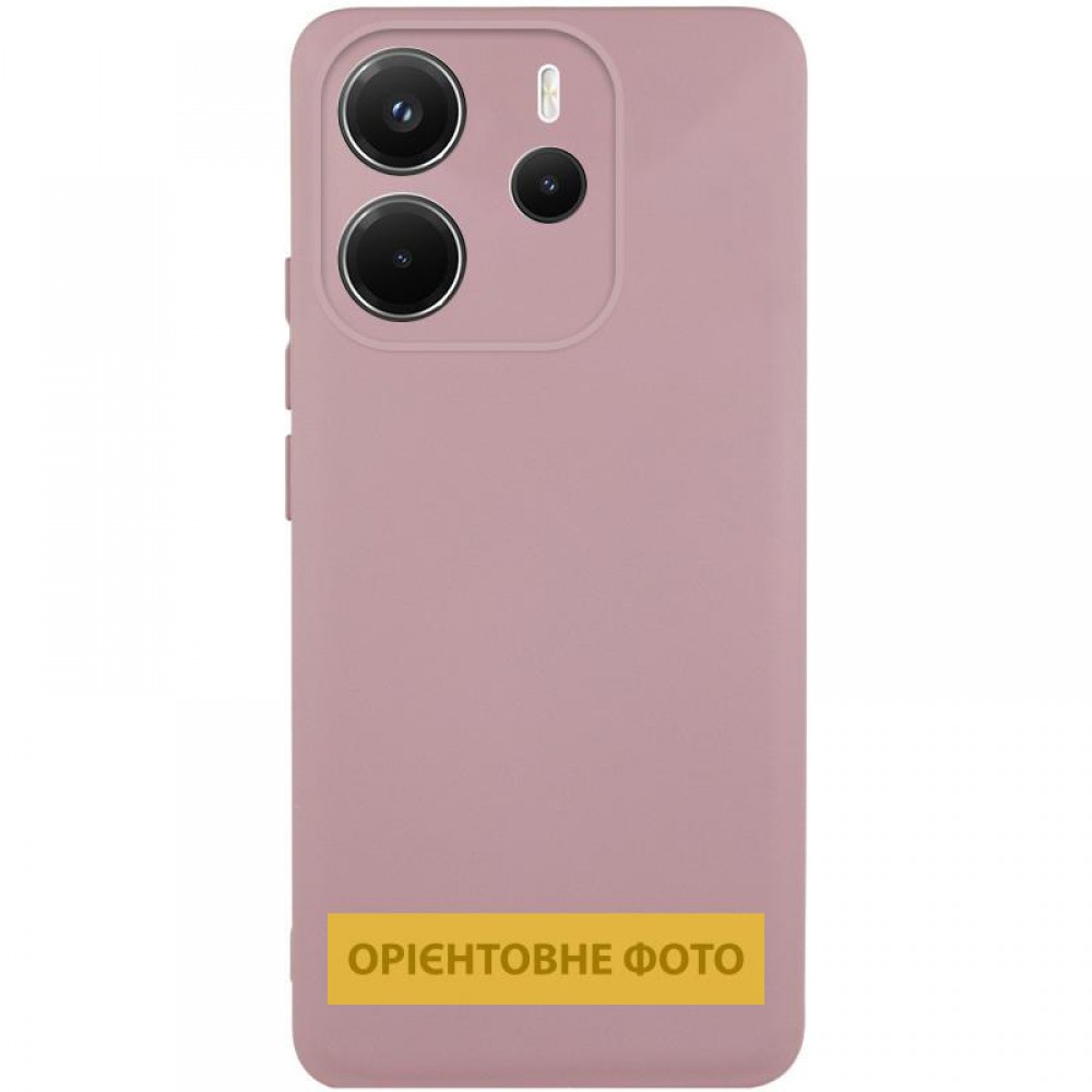 Чохол Silicone Cover Ummi Lakshmi Full Camera (AA) для Xiaomi Redmi Note 14 Pro 4G/5G Рожевий / Pink Sand