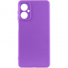 Чохол Silicone Cover Lakshmi Full Camera (A) для TECNO Spark 9 Pro (KH7n) Фіолетовий / Purple