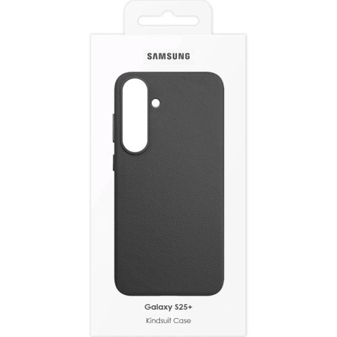 Шкіряний чохол Leather Case (AAA) для Samsung Galaxy S25+ Black