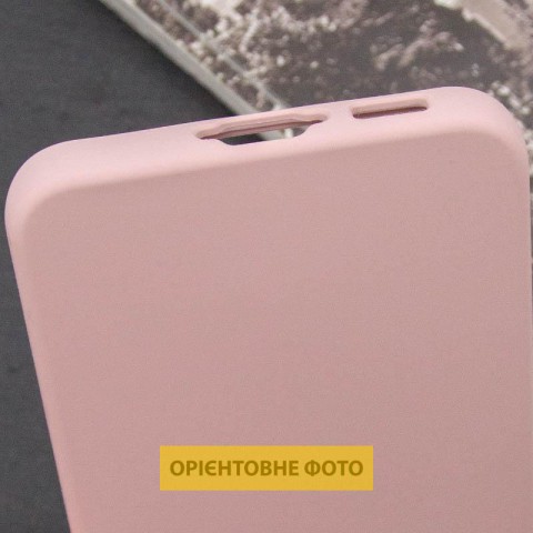 Чохол Silicone Cover Lakshmi Full Camera (AAA) для Samsung Galaxy S25 Edge Рожевий / Pink Sand