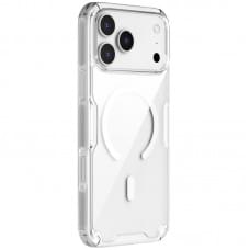 TPU чохол Nillkin Nature Pro Magnetic для Apple iPhone 17 Pro (6.3") Безбарвний (прозорий)