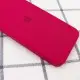 Чохол Silicone Case Square Full Camera Protective (AA) для Apple iPhone 11 (6.1") Червоний / Rose Red