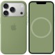 Чохол Silicone case (AAA) with Magsafe and Animation для Apple iPhone 17 Pro Max (6.9") Light Moss
