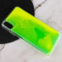 Неоновий чохол Neon Sand glow in the dark для Apple iPhone XS Max (6.5") Зелений