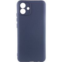 Чохол TPU GETMAN Liquid Silk Full Camera для Samsung Galaxy A04e Синій / Midnight Blue