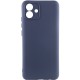 Чохол TPU GETMAN Liquid Silk Full Camera для Samsung Galaxy A04e Синій / Midnight Blue