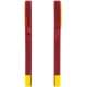 Чохол TPU+PC Bichromatic для Apple iPhone 13 Pro (6.1") Brown burgundy / Yellow